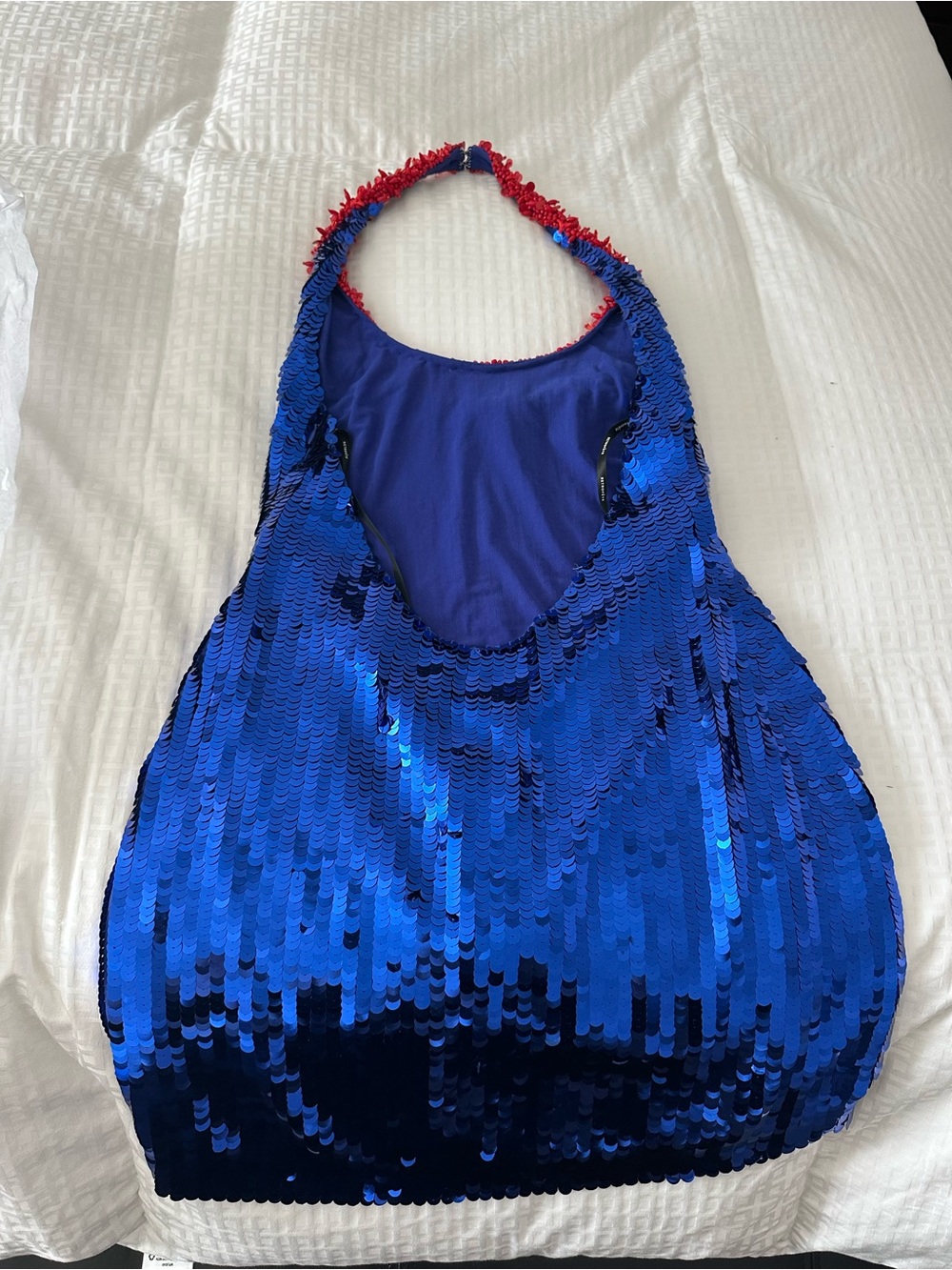 RETROFETE LUNEXA SEQUIN EMBROIDERED DRESS - Picture 2 of 2